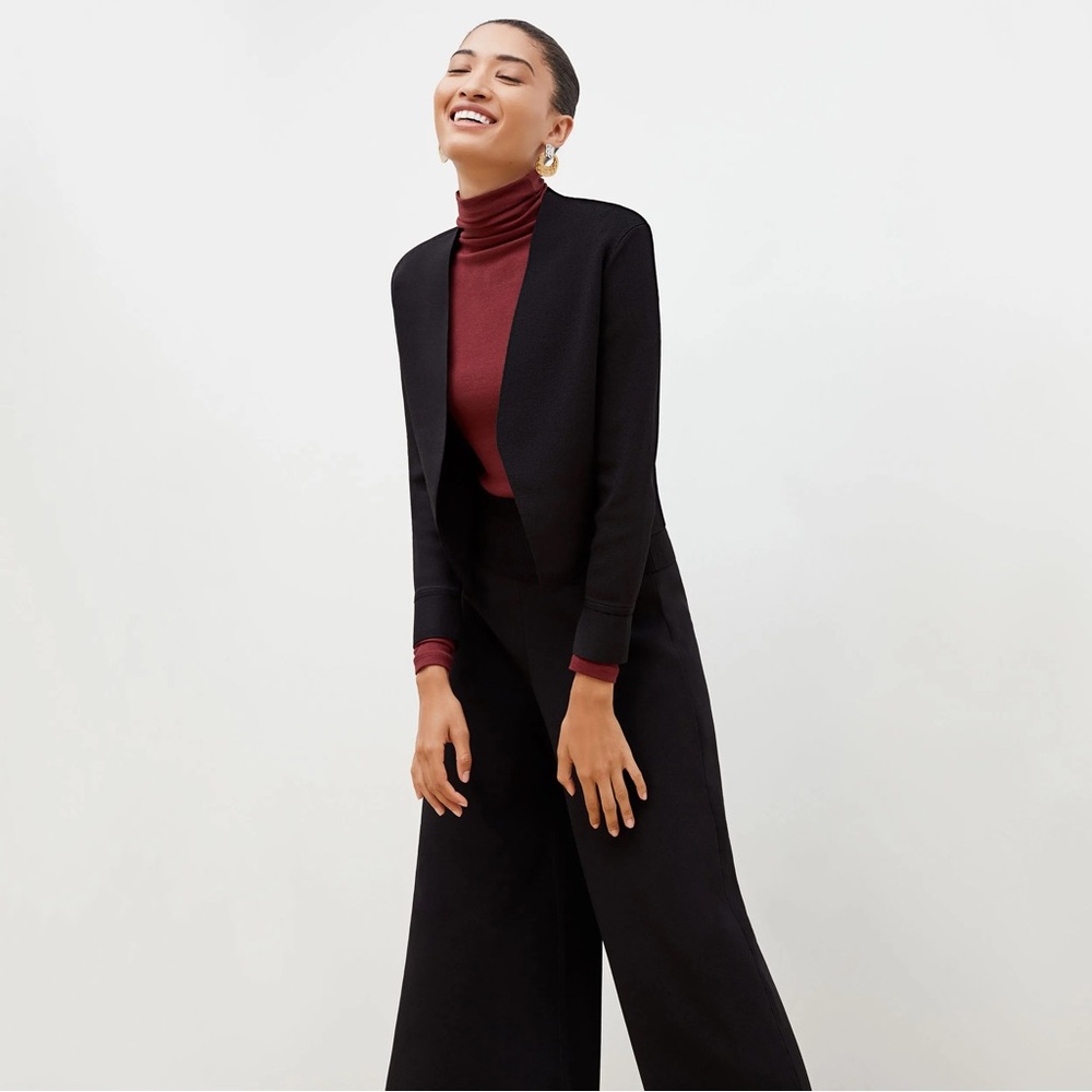 MM Lafleur The Sant Ambroeus Jardigan in Black
